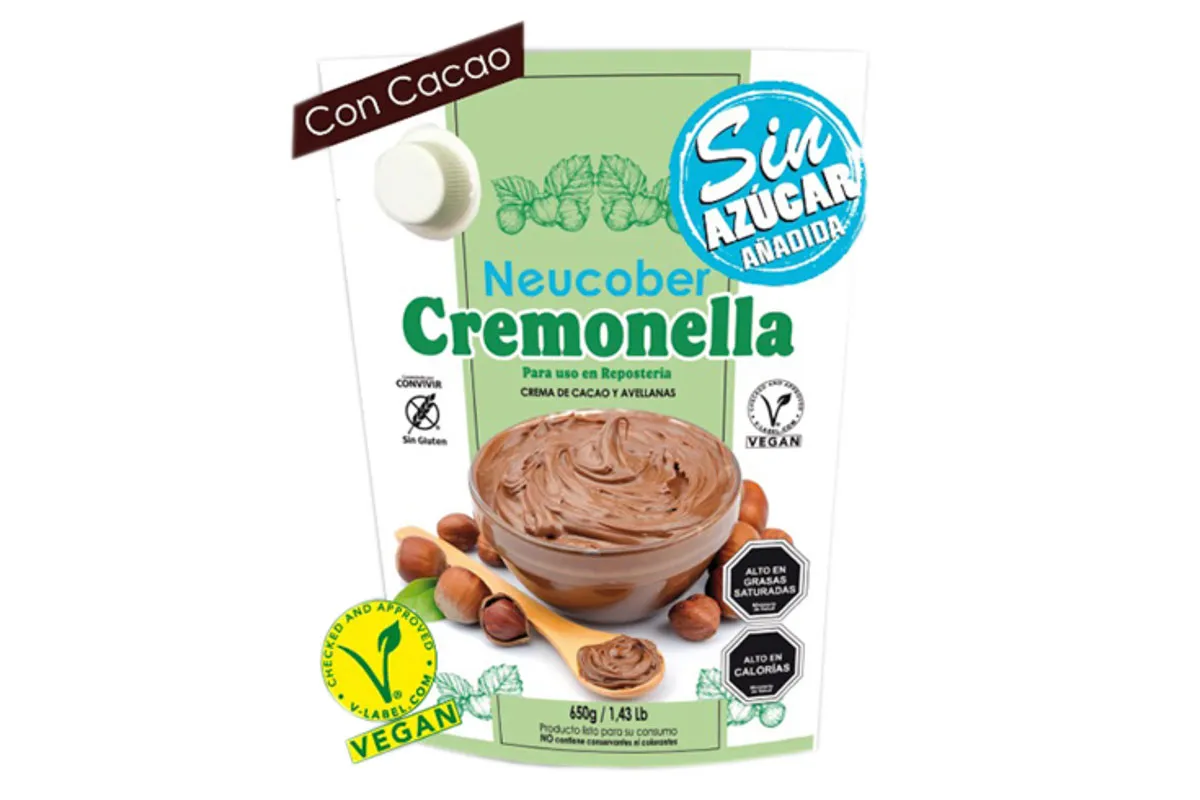 Cremonella Crema Cacao y Avellana sin Azúcar Neucober 650 g Cremonella Crema Cacao y Avellana sin Azúcar Neucober 650 g