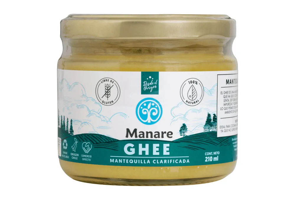 Mantequilla GHEE Manare 210ml Mantequilla GHEE Manare 210ml