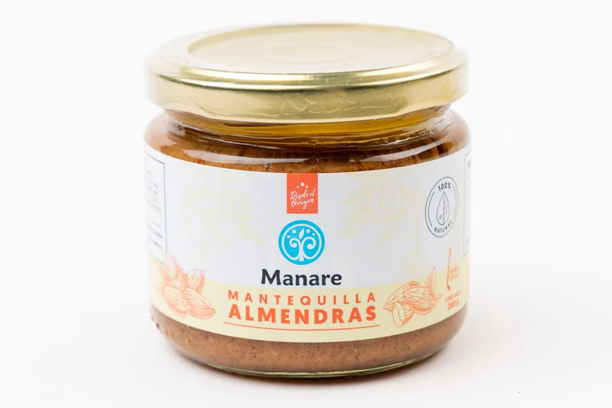 Mantequilla de Almendras Manare 200 G Mantequilla de Almendras Manare 200 G