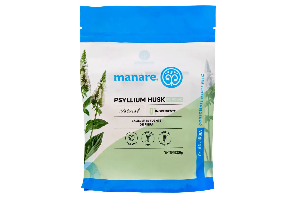 Psyllium Husk Natural Manare 200gr Psyllium Husk Natural Manare 200gr