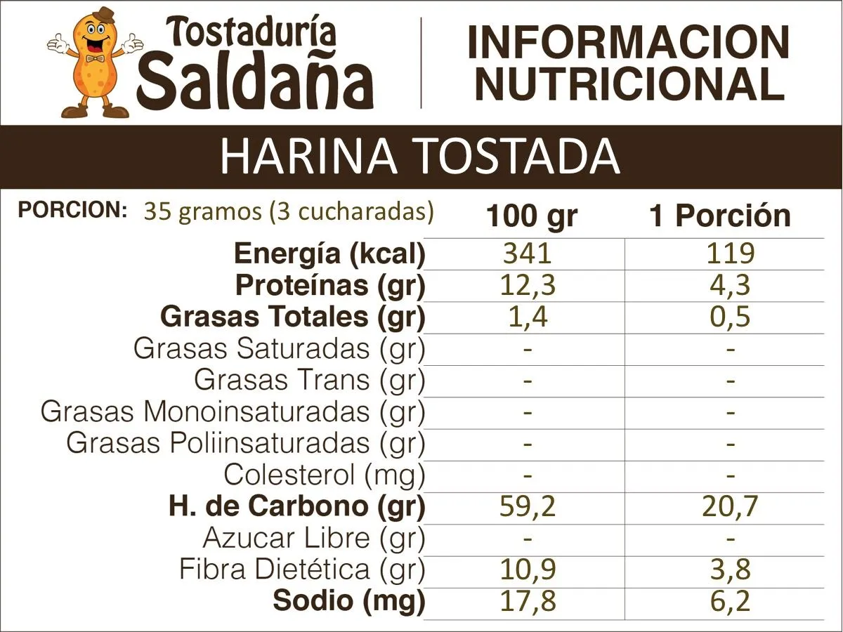 Harina Tostada Saldaña