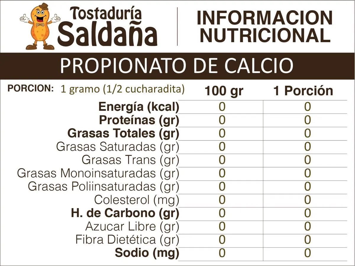 Propionato de Calcio
