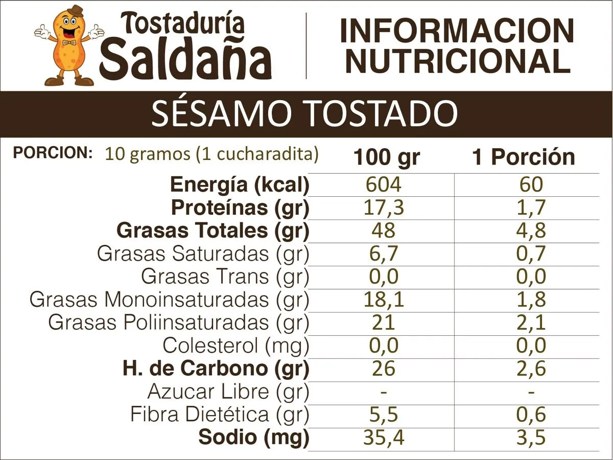 Sésamo Tostado